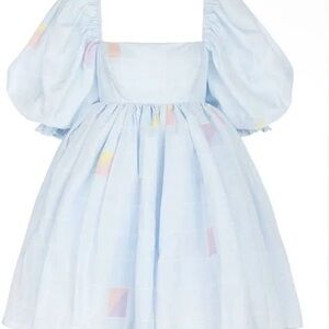 The Slopes Puff dress by SELKIE